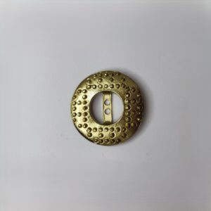 Botão de Metal 7041/44 Tam 44 Dourado/ 500 pçs