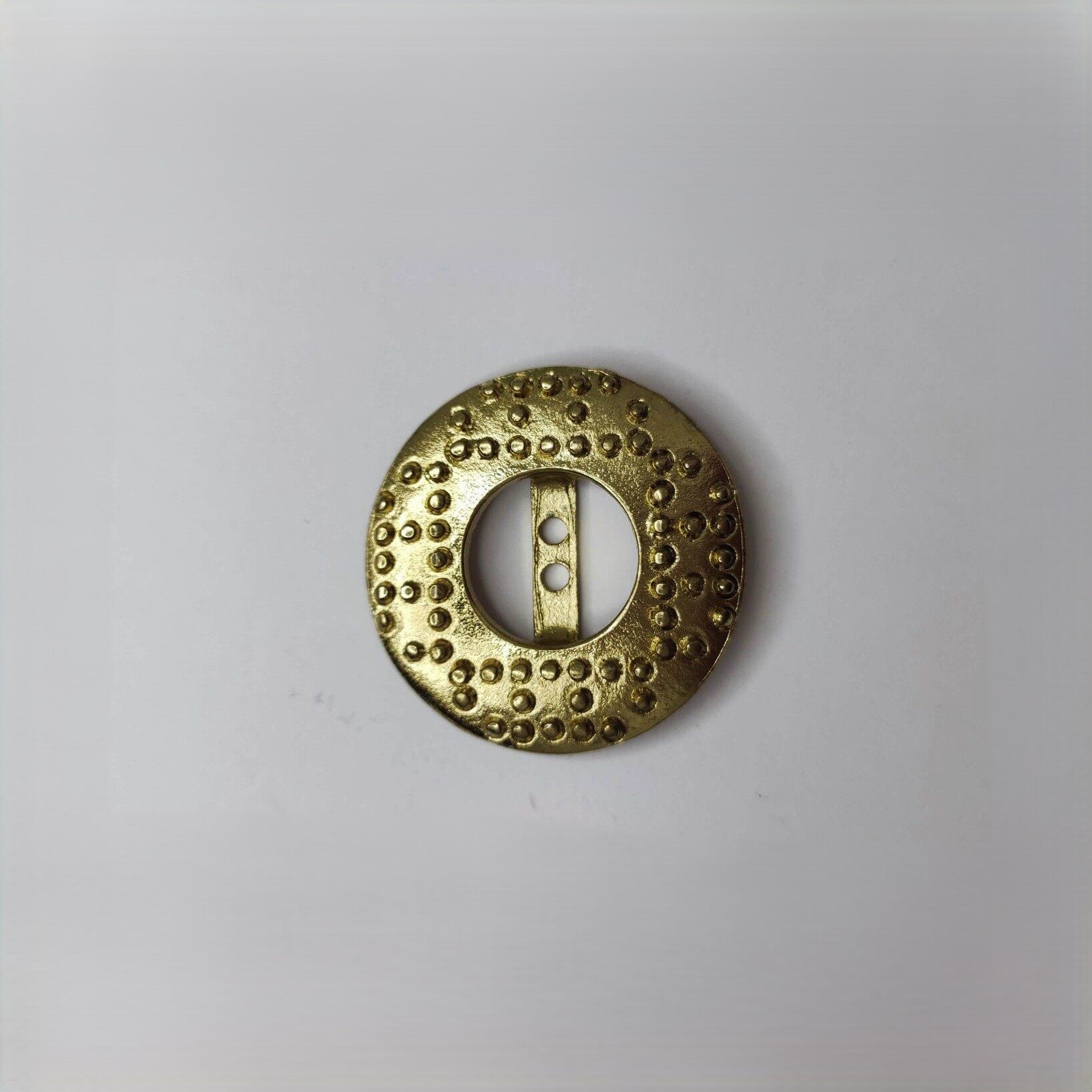 Botão de Metal 7041/44 Tam 44 Dourado/ 500 pçs