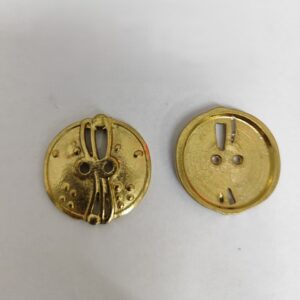 Botão de Metal 70457/40 Tam 40 Dourado/ 500 pçs