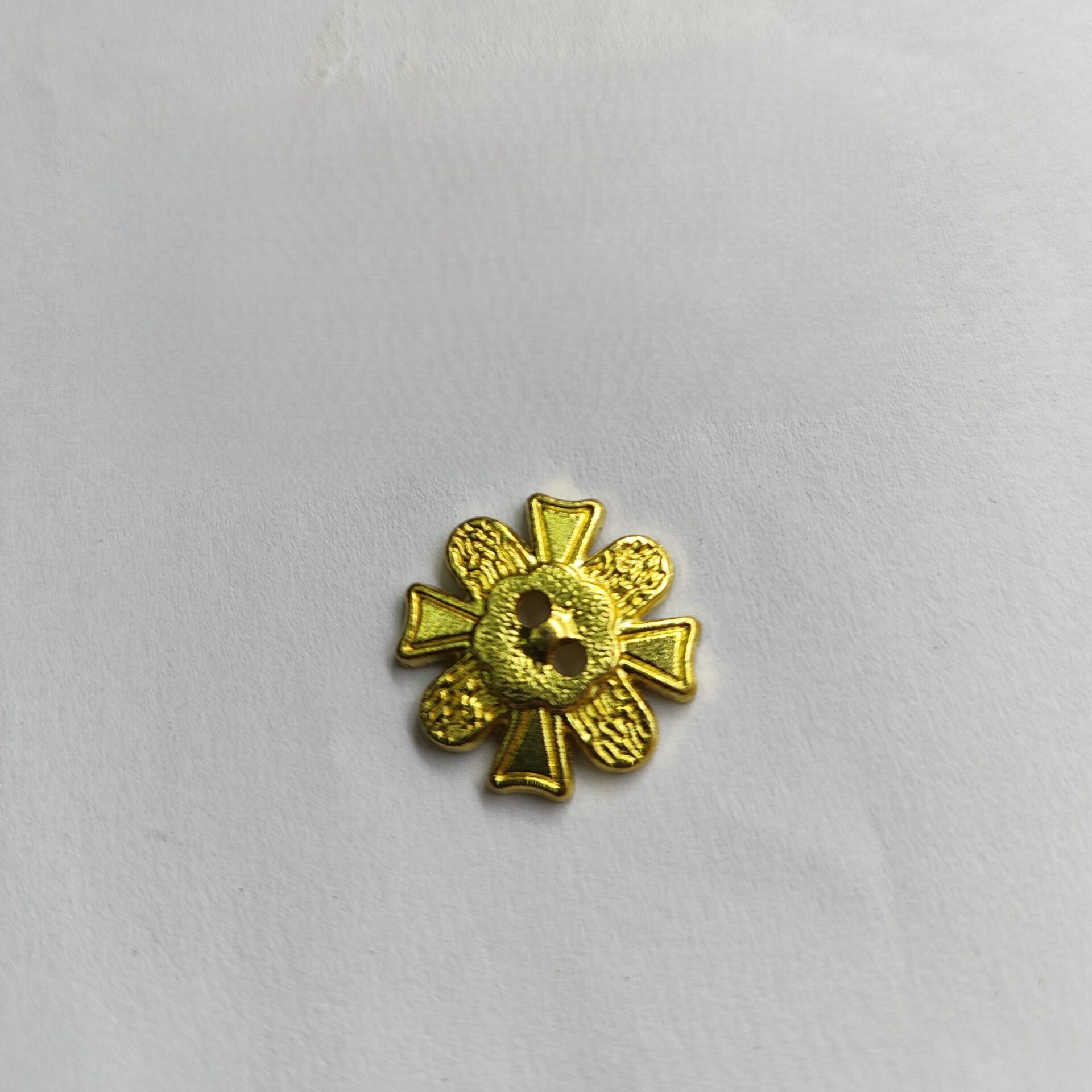 Botão de Metal 70460/32 Tam 32 Dourado/1000 pçs