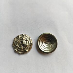 Botão de Metal 70489/28 Tam 28 Dourado/1000 pçs