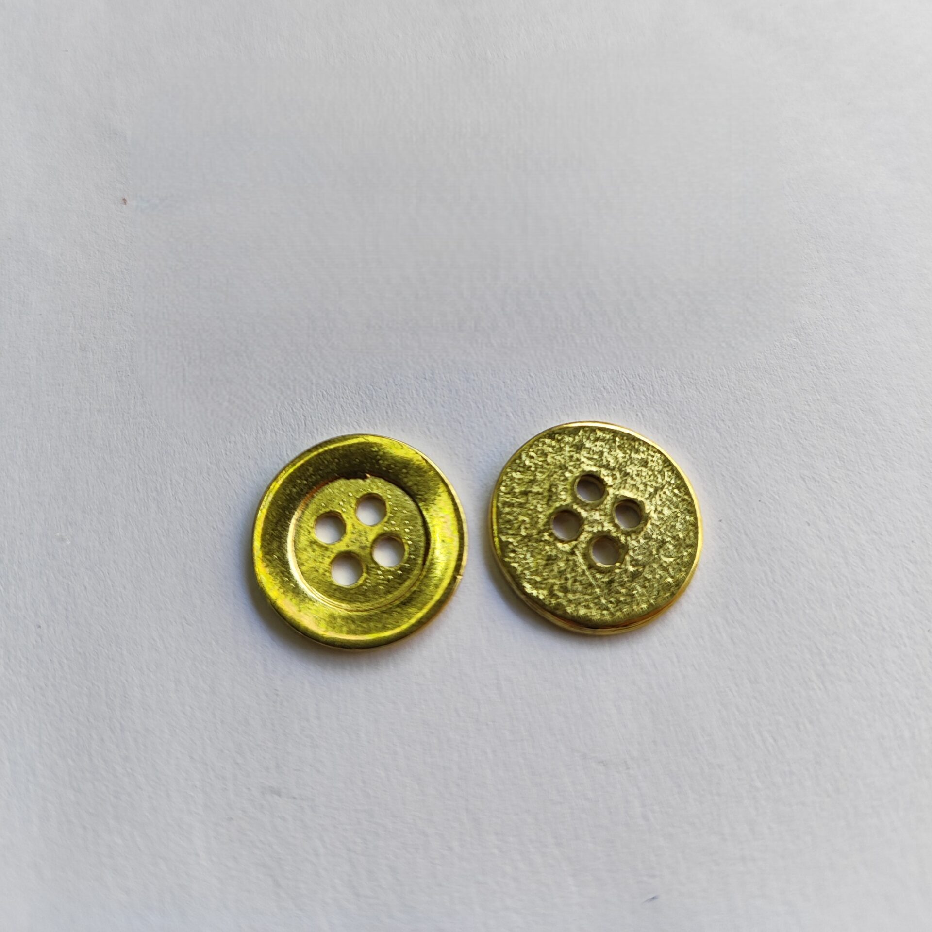 Botão de Metal 7083/28 Tam 28 Dourado/1000 pçs