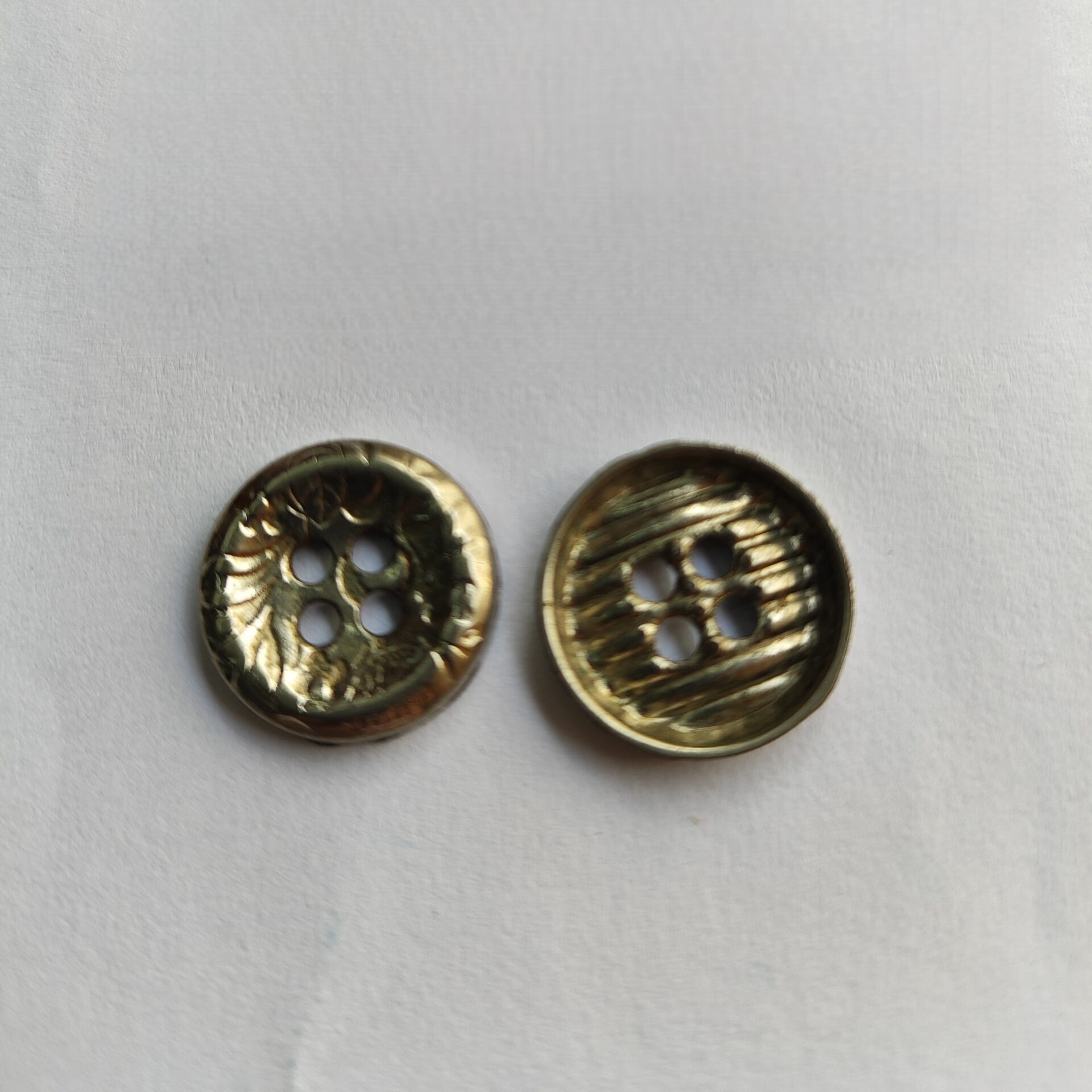 Botão de Metal 7083/28 Tam 28 Dourado/1000 pçs