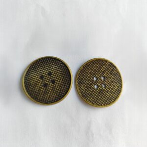 Botão de Metal 7103/54 Tam 54 Ouro Velho/ 500pçs