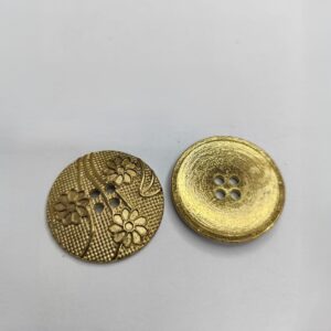 Botão de Metal 7219/58 Tam 58 Dourado/ 500 pçs