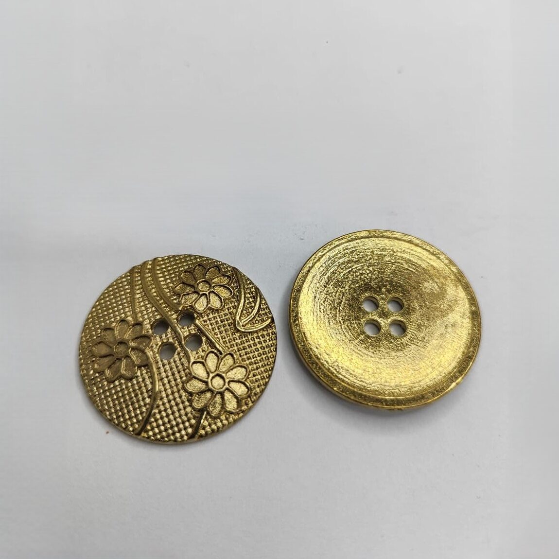 Botão de Metal 7219/58 Tam 58 Dourado/ 500 pçs