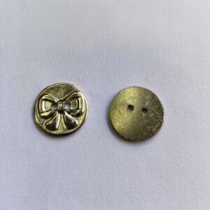 Botão de Metal 7253/26 Tam 26 Dourado/1000 pçs