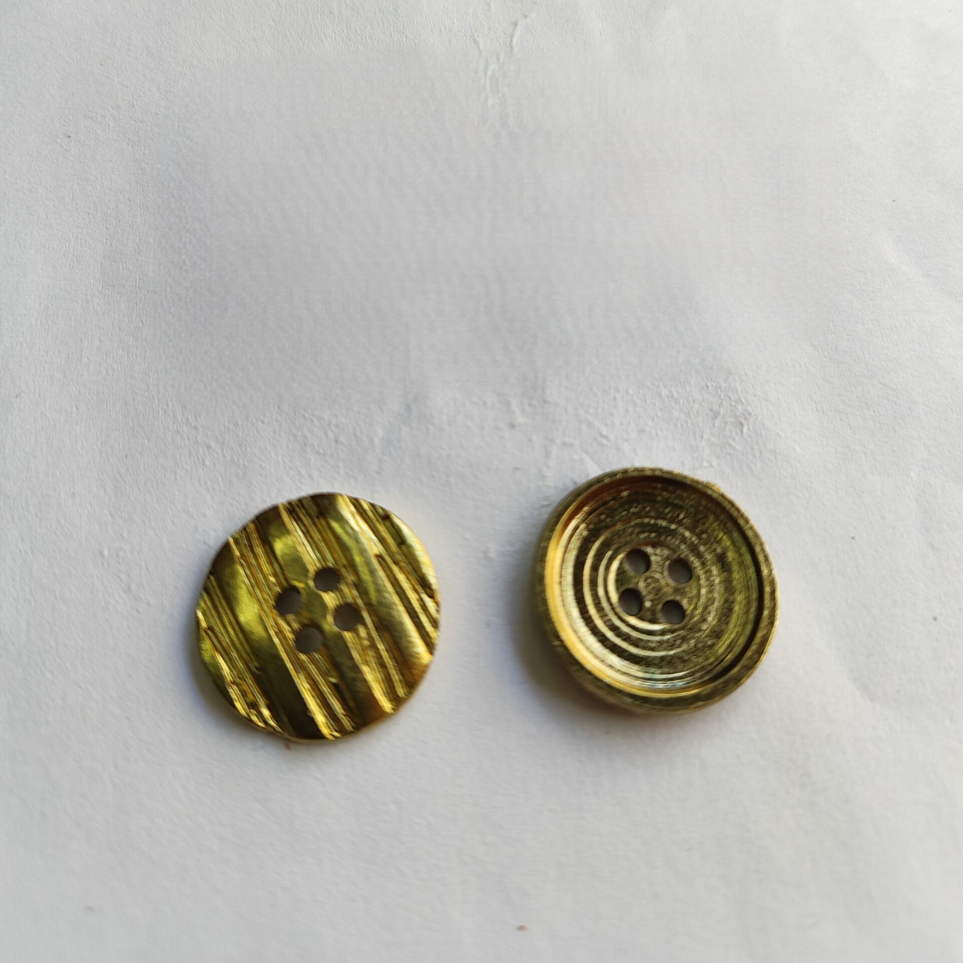 Botão de Metal 7283/32 Tam 32 Dourado/1000 pçs