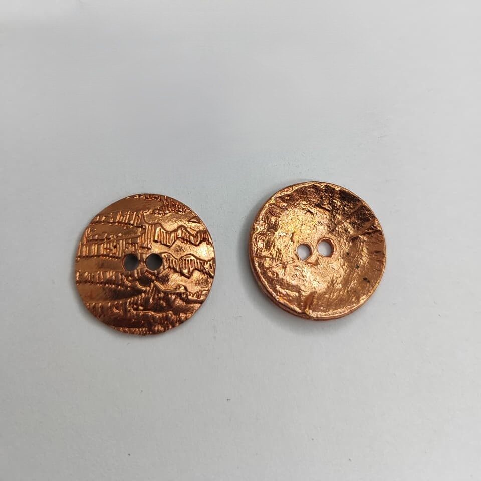 Botão de Metal 7283/40 Tam 40 Dourado/ 500 pçs