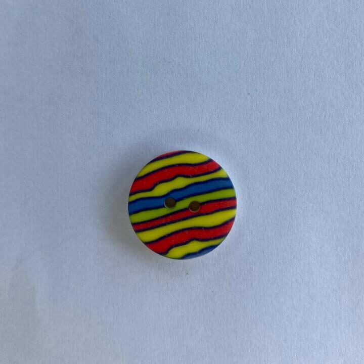 Botão Poliéster 7784/32 Tam 32 Multicor/1000pçs