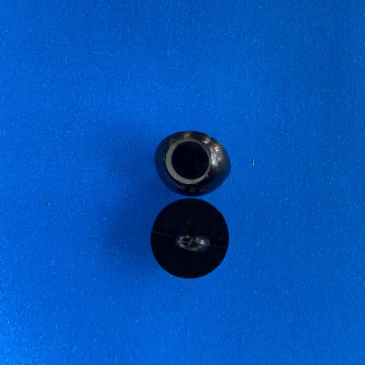 Botão de ABS 9010/20 Tam 20 Preto/ 1000 pçs