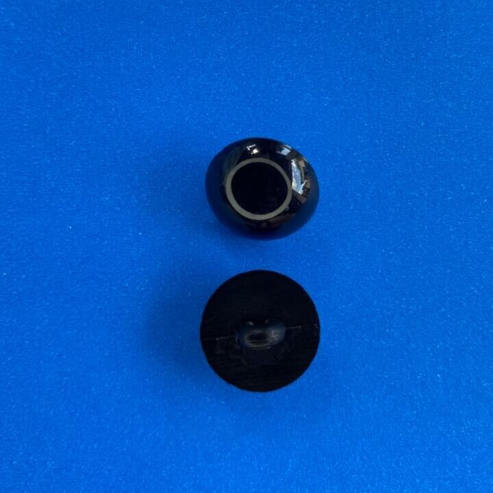 Botão de ABS 9010/24 Tam 24 Preto/ 500 pçs