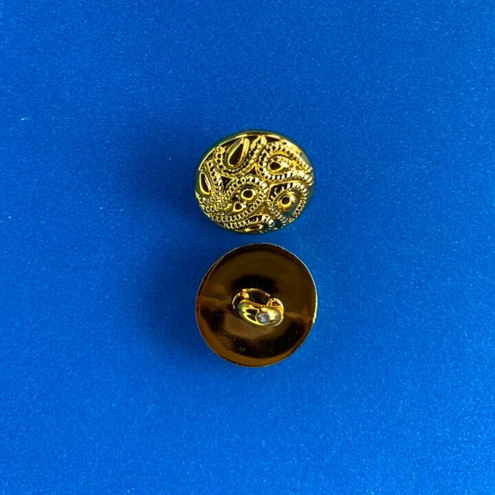 Botão de ABS 9982/24 Tam 24 Dourado/ 500 pçs