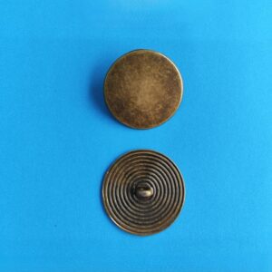 Botão de Metal 1254/54 Tam 54 Ouro Velho/500pçs