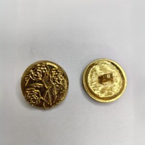 Botão de Metal 13061/40 Tam 40 Dourado/ 500pçs