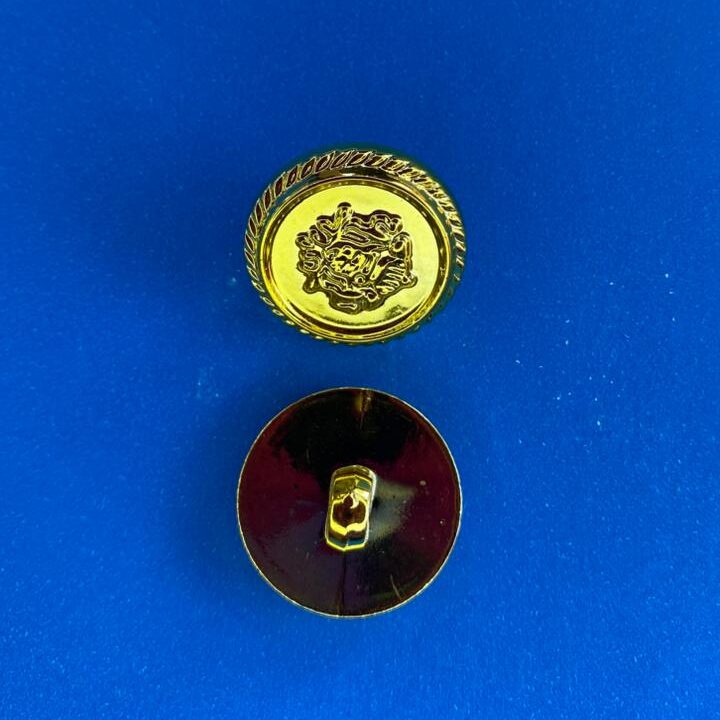 Botão de ABS 131/34 Tam 34 Dourado/ 500 pçs