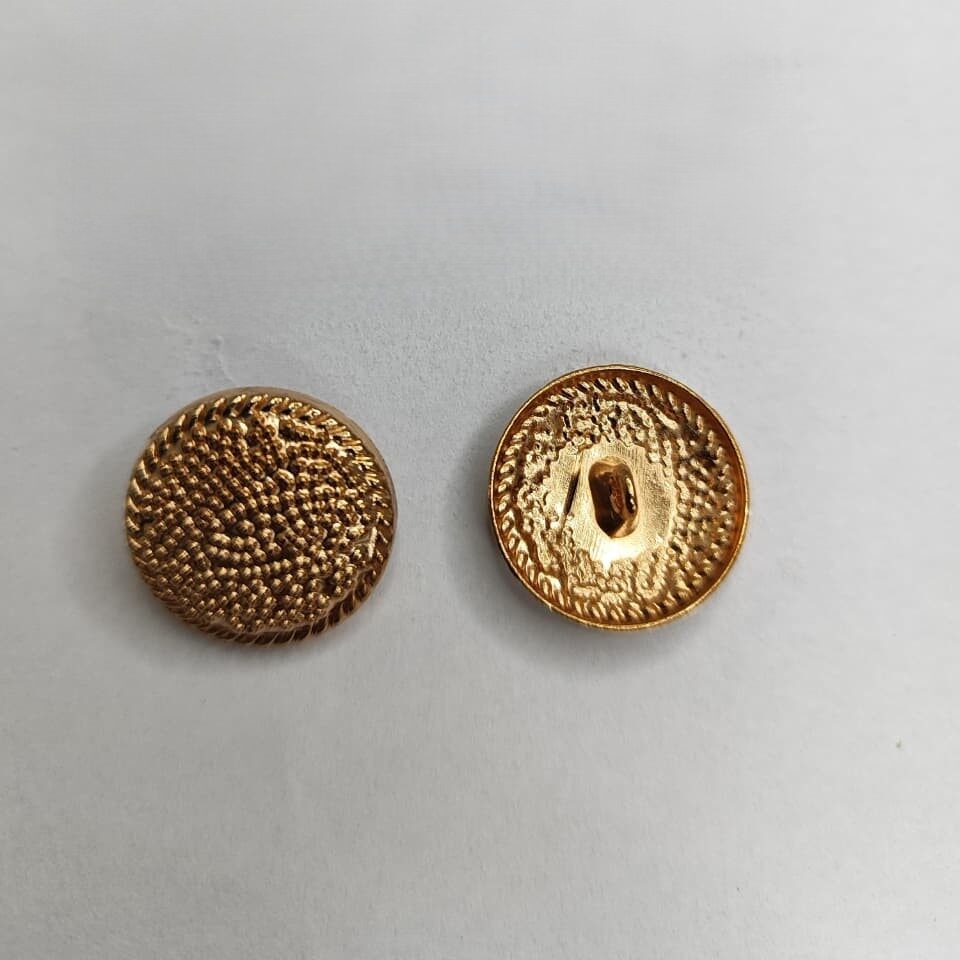 Botão de Metal 298/32 Tam 32 Dourado/ 500pçs