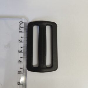 Passante 4,0cm de ABS 7132/40 Preto/ 100 pçs