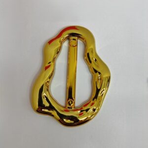 Passante 4,0cm de ABS 7848/40 Dourado/ 100 pçs