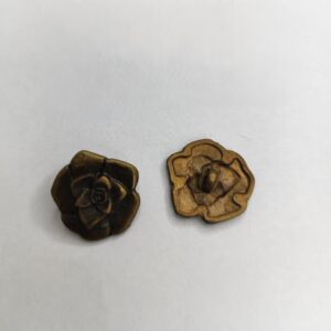 Botão de Metal 7892/32 Tam 32 Ouro Velho/500pçs