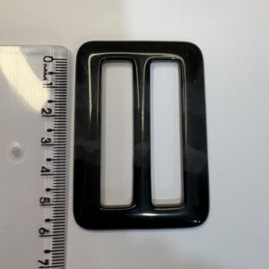 Passante 5,0cm de ABS 807011/50 Preto/ 100 pçs