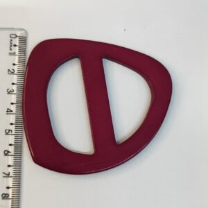 Passante 4,0cm de ABS 9012/40 Bordô/ 100 pçs