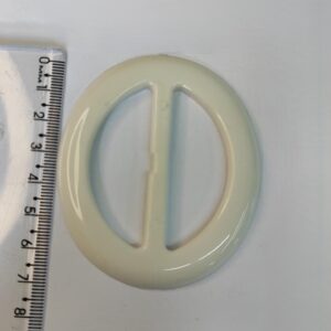 Passante 5,0cm de ABS 9027/50 Branco/ 100 pçs