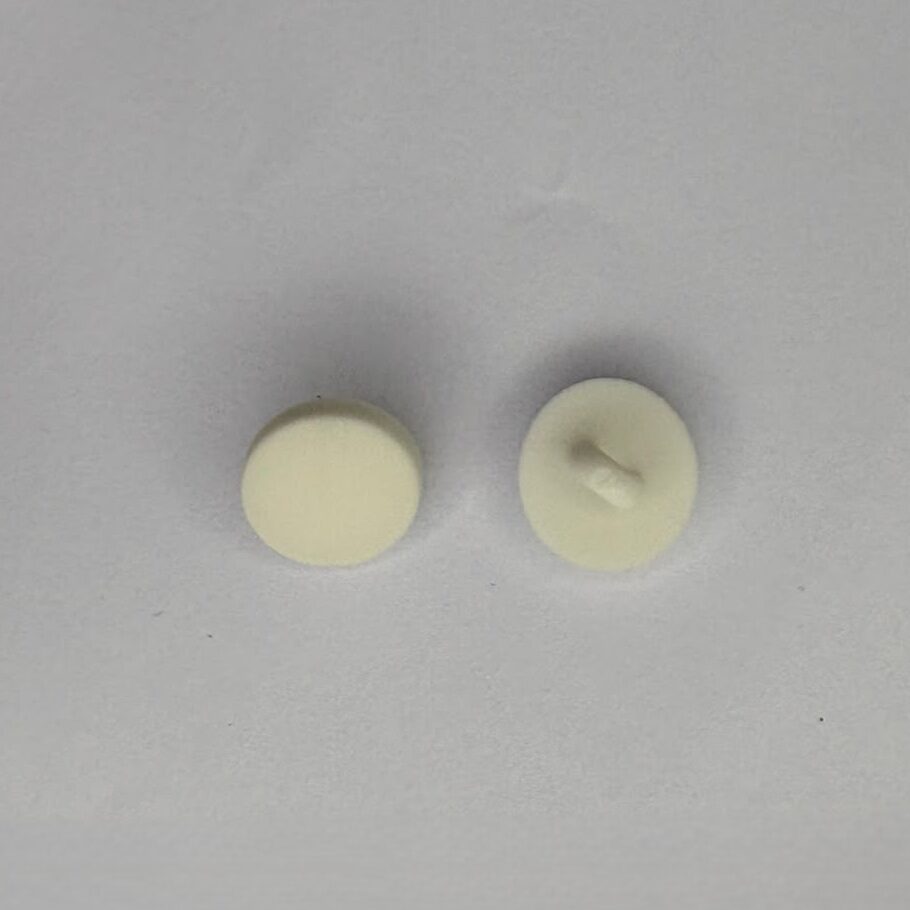 Botão de ABS 9087/20 Tam 20 Branco Fosco/1000pçs