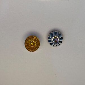 Botão Acrílico 17-4/20 Tam 20 Ouro/1000 pçs