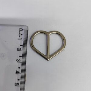 Passante 2,0cm de Metal 0775/20 Níquel/ 100pçs