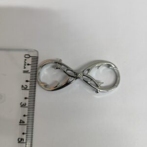 Passante 1,0cm de Metal 10029/10 Níquel/ 100pçs