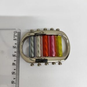 Passante 2,0cm de Metal 10241/20 Níquel/ 100pçs