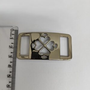 Passante 2,0cm de Metal 10258/20 Níquel/ 100pçs