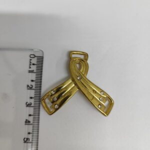 Passante 0,8cm de Metal 10953/08 Dourado/ 200pçs