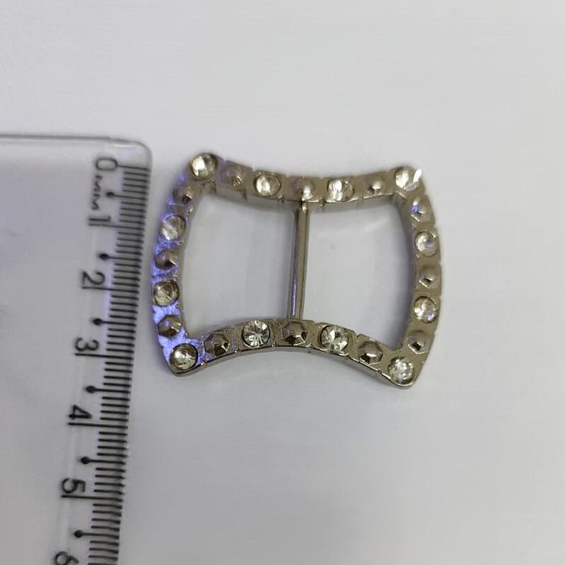 Passante 2,0cm de Metal 14159/20 Níquel/ 100pçs
