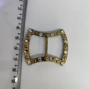 Passante 2,0cm de Metal 14159/20 Dourado/ 100pçs