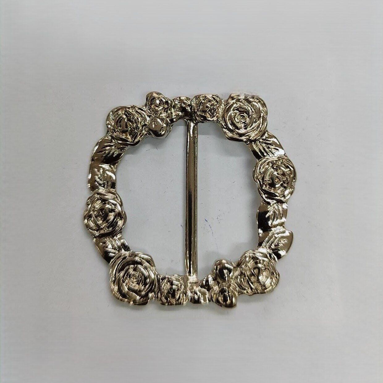 Passante 2,7cm de Metal 14709/27 Níquel/ 100pçs