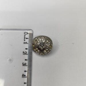 Passante 1,5cm de Metal 16162/15 Níquel/ 100pçs