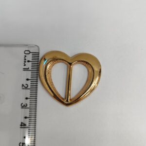 Passante 2,0cm de Metal 17612/20 Dourado/ 100pçs