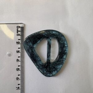 Passante 3,5cm Poliéster 214/35 Azul/ 50 pçs