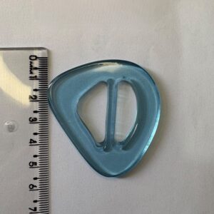 Passante 3,5cm Poliéster 214/35 Azul Claro/ 50pçs