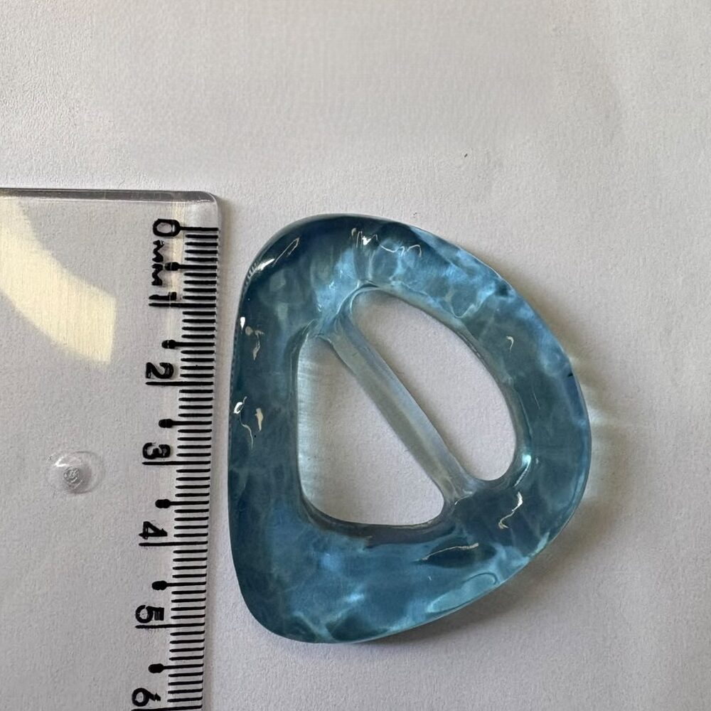 Passante 3,5cm Poliéster 214/35 Azul Claro/ 50pçs