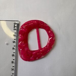Passante 3,5cm Poliéster 214/35 Vermelho/ 50 pçs