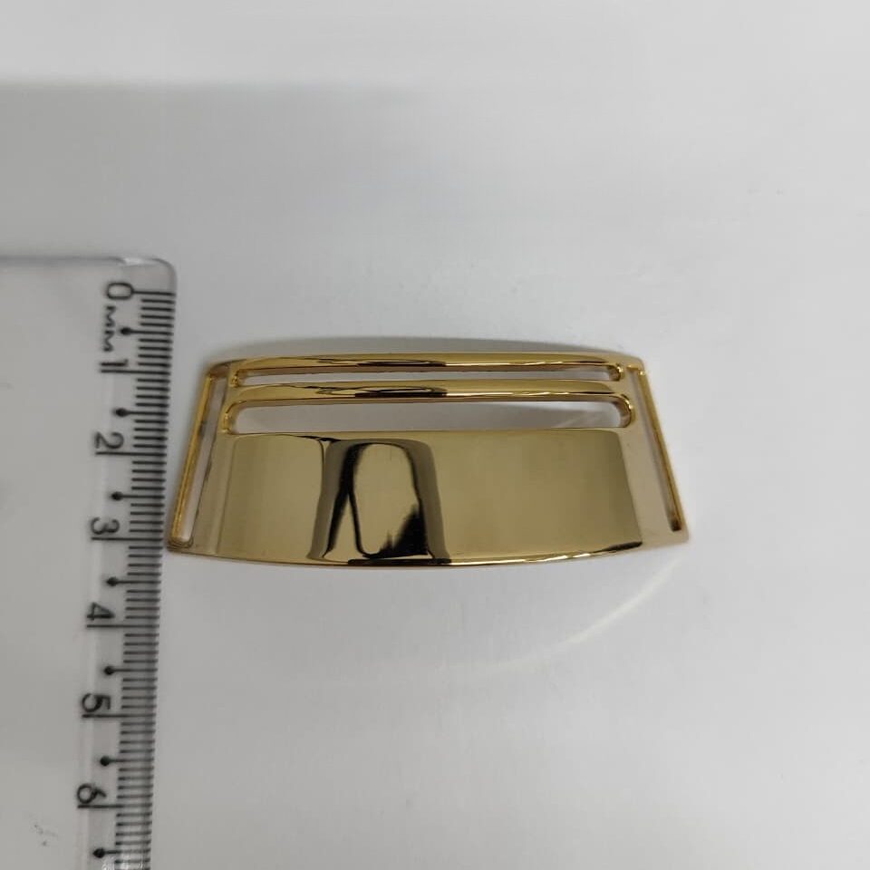 Passante 2,0cm de Metal 22327/20 Dourado/ 100pçs