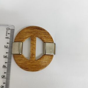 Passante 2,0cm de ABS 3041/20 Caramelo/ 100pçs