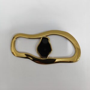 Passante 2,0cm de Metal 3127/20 Dourado/ 100pçs
