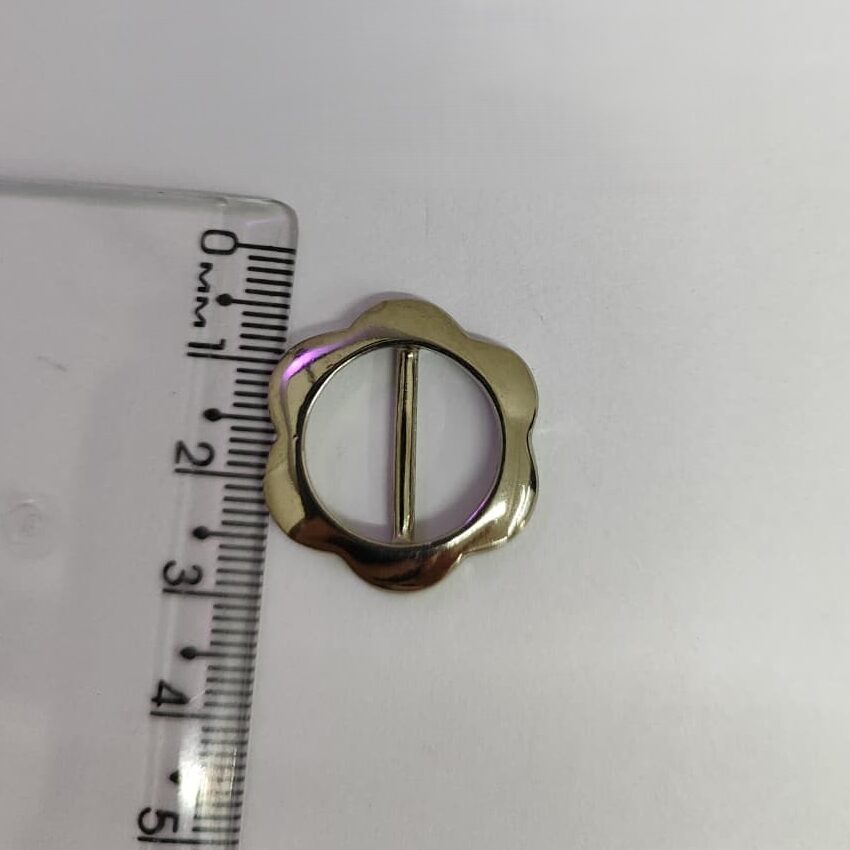 Passante 1,5cm de Metal 3182/15 Níquel/ 100pçs