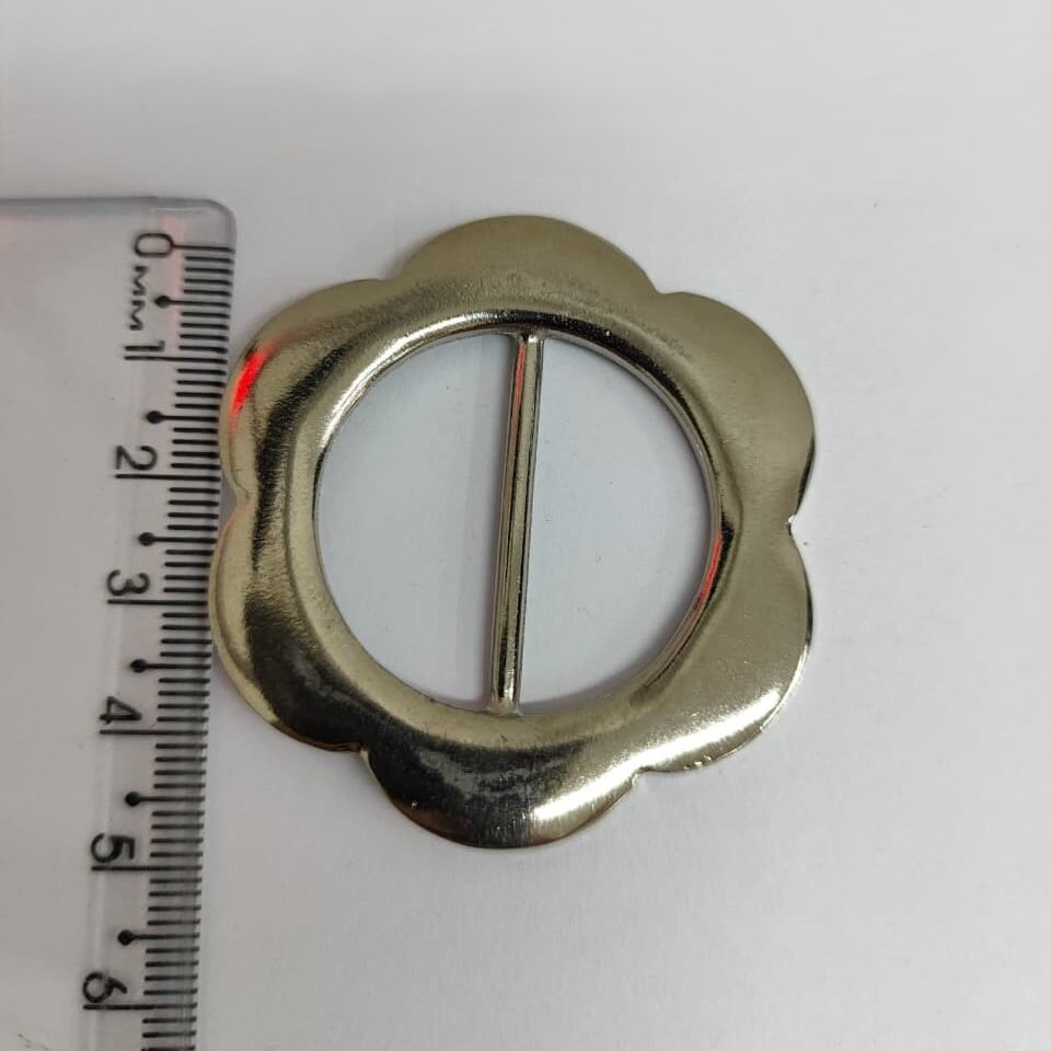 Passante 3,0cm de Metal 3261/30 Níquel/ 100pçs