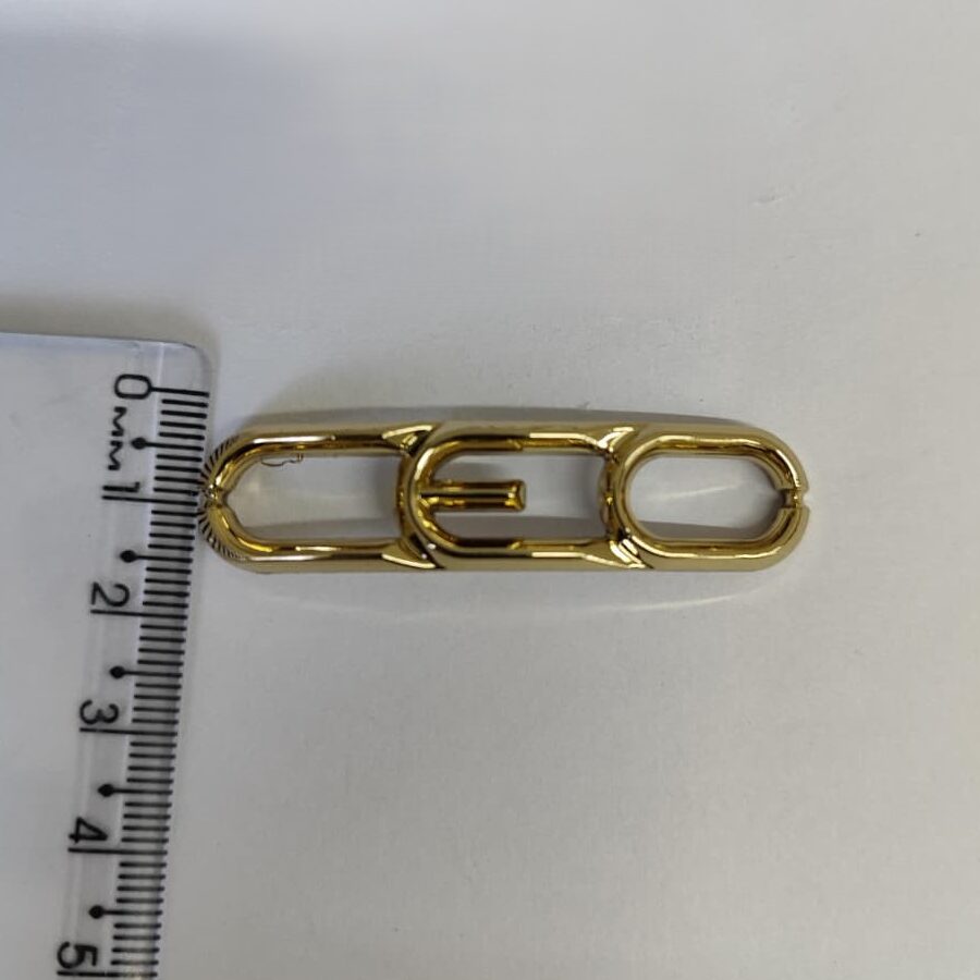 Passante 0,8cm de ABS 3806/08 Dourado/ 200pçs