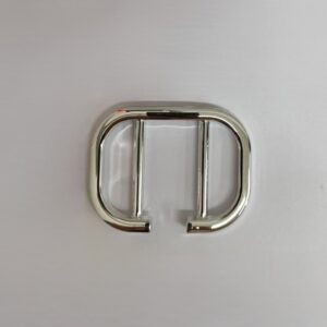 Passante 3,0cm de ABS 4102/30 Prata/ 100pçs